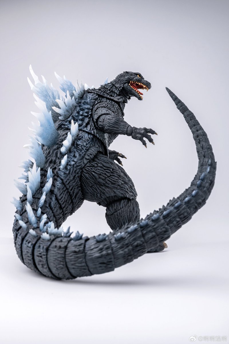 NyongGong's tweet photo. Hiya Toys Godzilla (2002) Heat Ray Ver. Photos from Weibo's 啊啊煌啊. https://t.co/es5DqLUcuZ