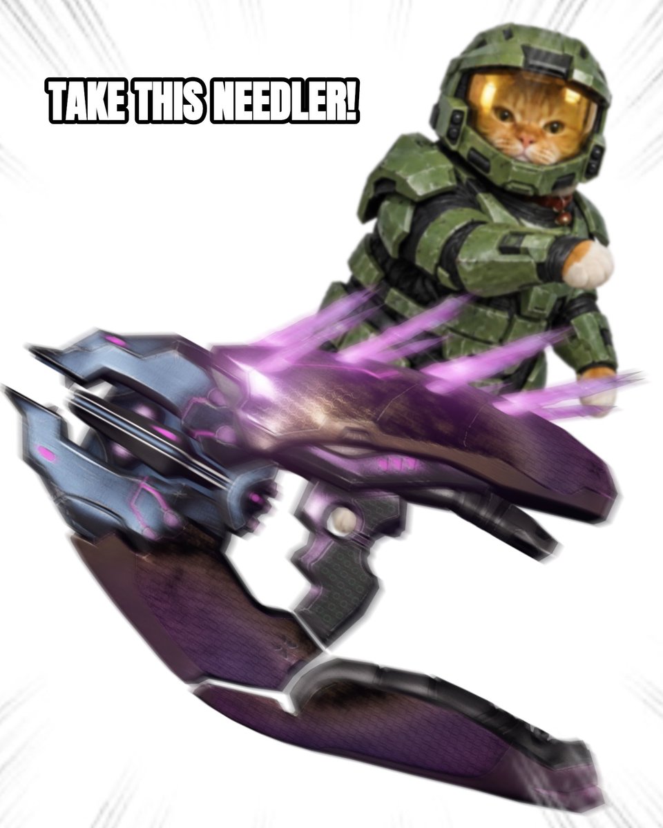 ThrowingObjects's tweet photo. Take this Needler! https://t.co/qgGx3Yt7qE