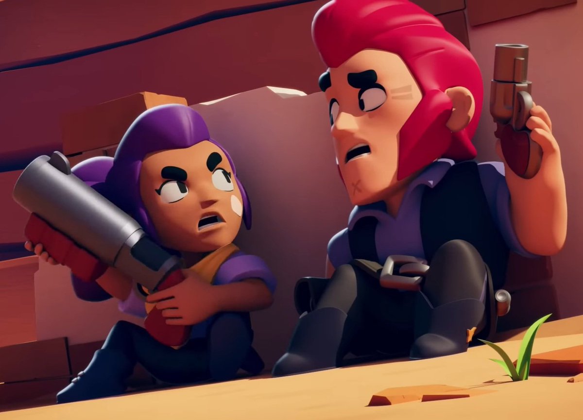 dany_dinamite's tweet photo. @BrawlStars Have the brawl-crew considered to bring a story about Colt and Shelly as caharacters? Like most recents (like Kenji's family).

After all, they're also the Brawl Stars "protagonists" since their origins. https://t.co/mPaby6LFIg