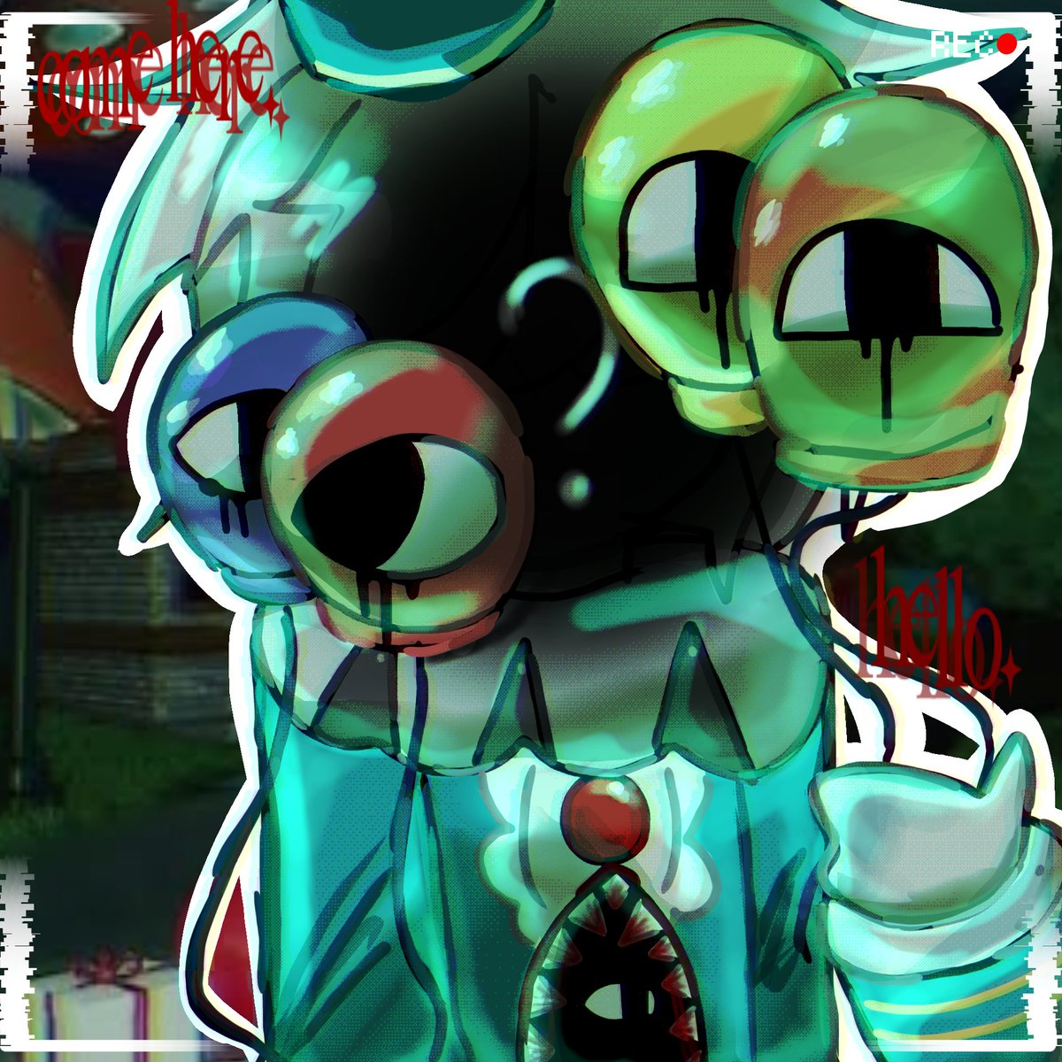 Suki_Artist_00's tweet photo. Klown but cooler
@KrownBlox #viral #art #memories 
This design are from my short film Memories!1!1! https://t.co/MIK11GRAlU