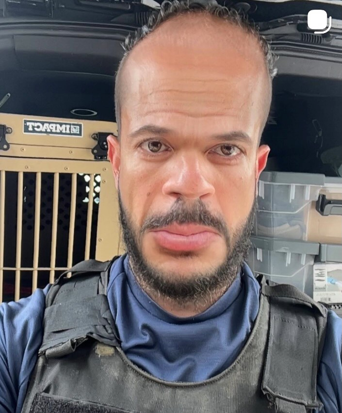 Madximilian's tweet photo. Hernan Ponce originally from Puerto Rico…ICE agent. No words. He’s one of the agents who ate at a Mexican restaurant in Minnesota and then detained workers there after his meal. Fuck this guy. https://t.co/iJ2vuF1ed2