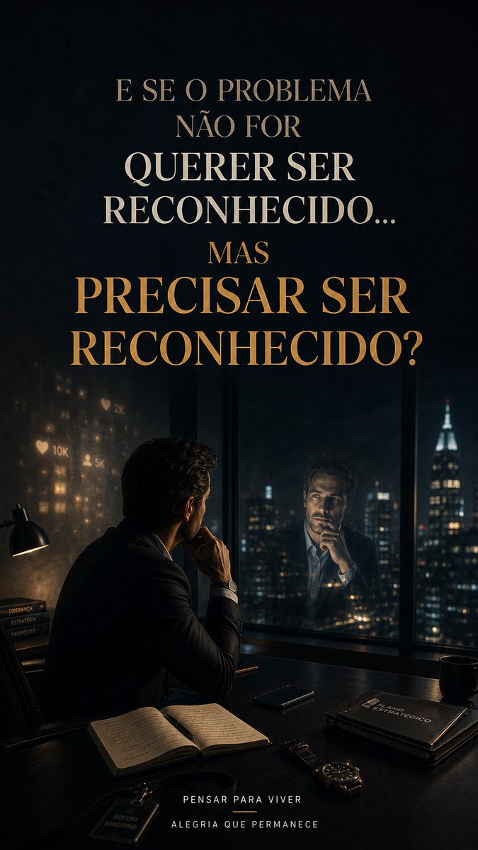 kravit_Shallom's tweet photo. Ser reconhecido não é pecado.

É legítimo desejar:
um salário justo;
promoção;
reconhecimento profissional;
crescimento;
responsabilidade;
excelência;
prestígio decorrente de um trabalho bem realizado. https://t.co/pkEDTs0Qan