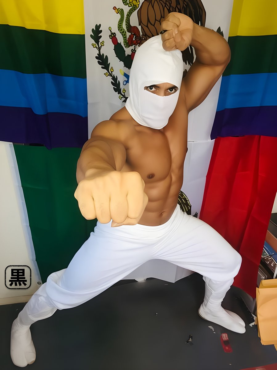 MexiNinjaBoi's tweet photo. (SET 5)
-
The White Ninja in a fighting (ME) bow stance while shirtless. π₯·π½πͺπ½ππ
-
#whiteninja #martialarts #martialart #tabi #tabiboot #ninjashoes #martialartlifestyle #flexibility #kick #kicking #highkick #mexicano #gayman #muscle #muscles #musclesflex #manbutt #mexicano #culo