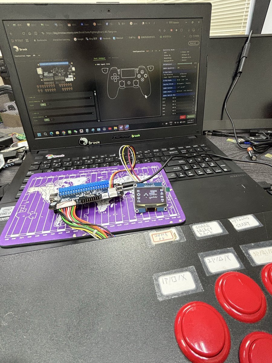 tsongihy's tweet photo. Brook 8K Core fastest fighting board is running on #PC &amp; #Steam Machine and supports Extra P5 and XB kit for #PS5 &amp; #XSX 

#FGC #Fighting #Windows #Nvidia #BrookGaming #8KCore https://t.co/5k9iOXSvs4