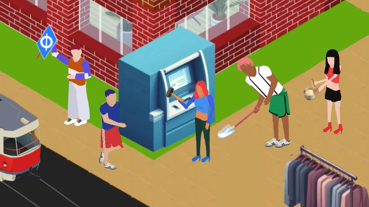 peopleboxgame's tweet photo. @Play2EarnHQ Solo-building PeopleBOX
You don't manage a ready-made world, you invent one: design the jobs, economies and culture, then watch NPCs actually live by your rules 

✨Steam demo: https://t.co/I0419qc3f5 https://t.co/PHgqz2C6WV