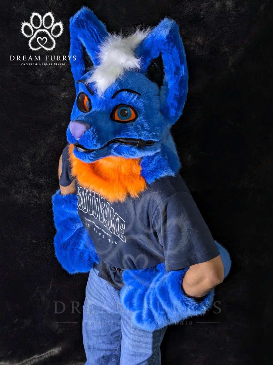 dreamfurrys's tweet photo. Blue Berry is finally here! A look at the completed full partial being worn and brought to life. ✨

🌐 https://t.co/1JfCSsxKV7

#DreamFurrys #BlueBerry #Fursuit #FursuitPartial #FursuitMaker #furryㅤㅤㅤ https://t.co/S3kBryDgoT