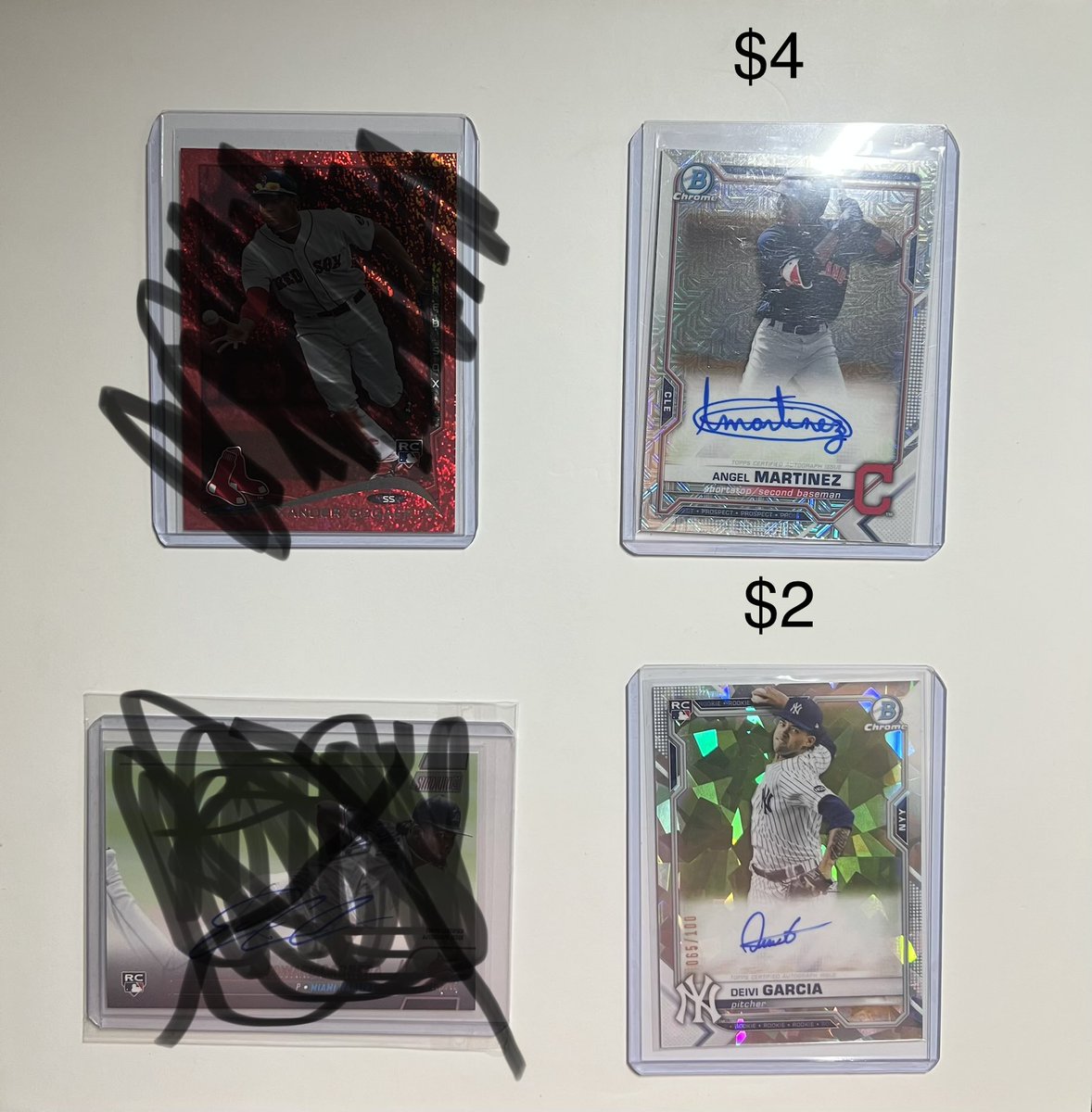 DeCalCards's tweet photo. @cardboardbst Prices are shipped pwe https://t.co/auFWfa4trk