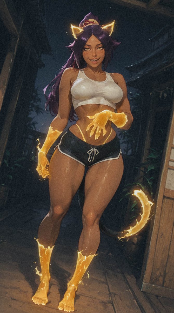 SinfulSFW's tweet photo. Flash Goddess ⚡
(Yoruichi Shihouin, 242 images + 4:35 min video)

Want more? 🎁Links in bio!
#BLEACH https://t.co/IHlNxY7gsl