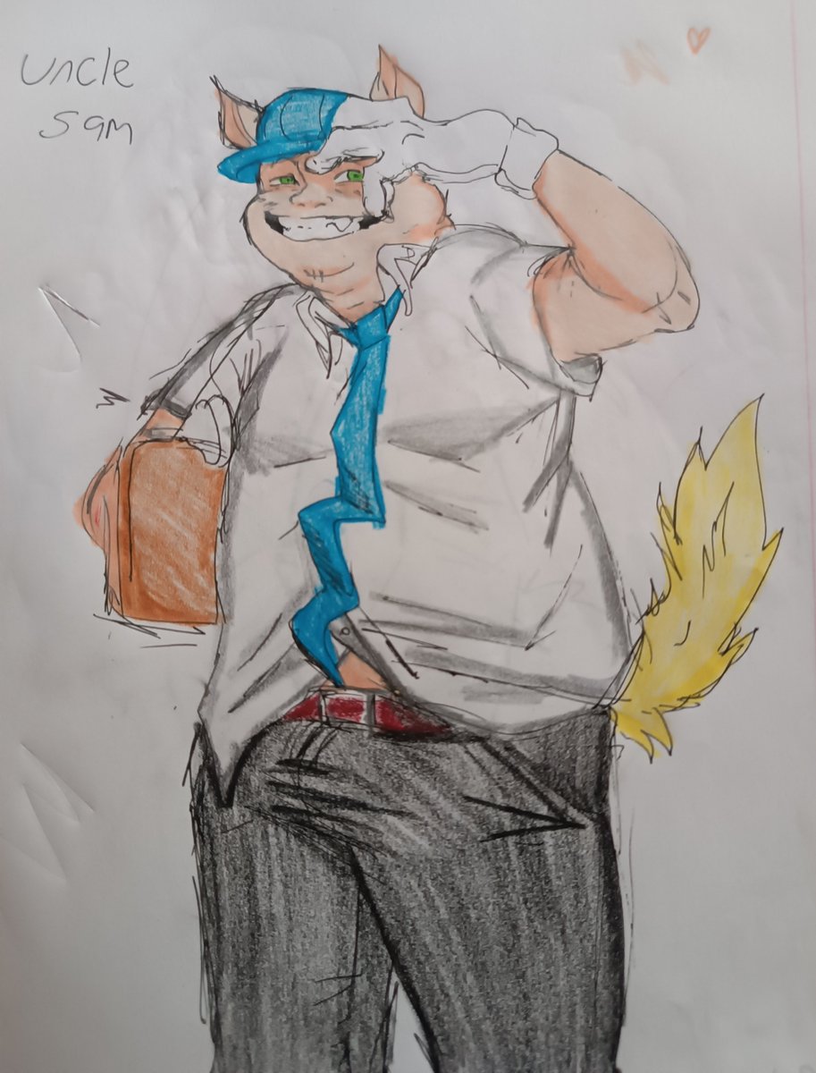 unclesamsonito's tweet photo. Uncle Samsonite jejeje #unclesamsonite #fanart #pillarchase2 https://t.co/NJ2Um0F266