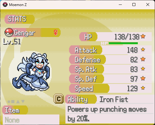 MoemonProject's tweet photo. Moemon Z has received it's V1.5 update!

If you downloaded it when first released, it's worth updating.  The updates since release have added:

- Many new sprites
- 3 language versions, with no need to run a file to apply "Moe" edits
- Extra English translations
- Changes to gender ratios
- New shops selling evolution and form change items
- New Moemon forms, previously not in the game
- New moves
- Two animated sprites, if you can find who they are! (Or just check the Discord changelog...)

Pokemon Z by : @Eric_Lostie 
Moemon Discord : https://t.co/7QgjX5Dhh0