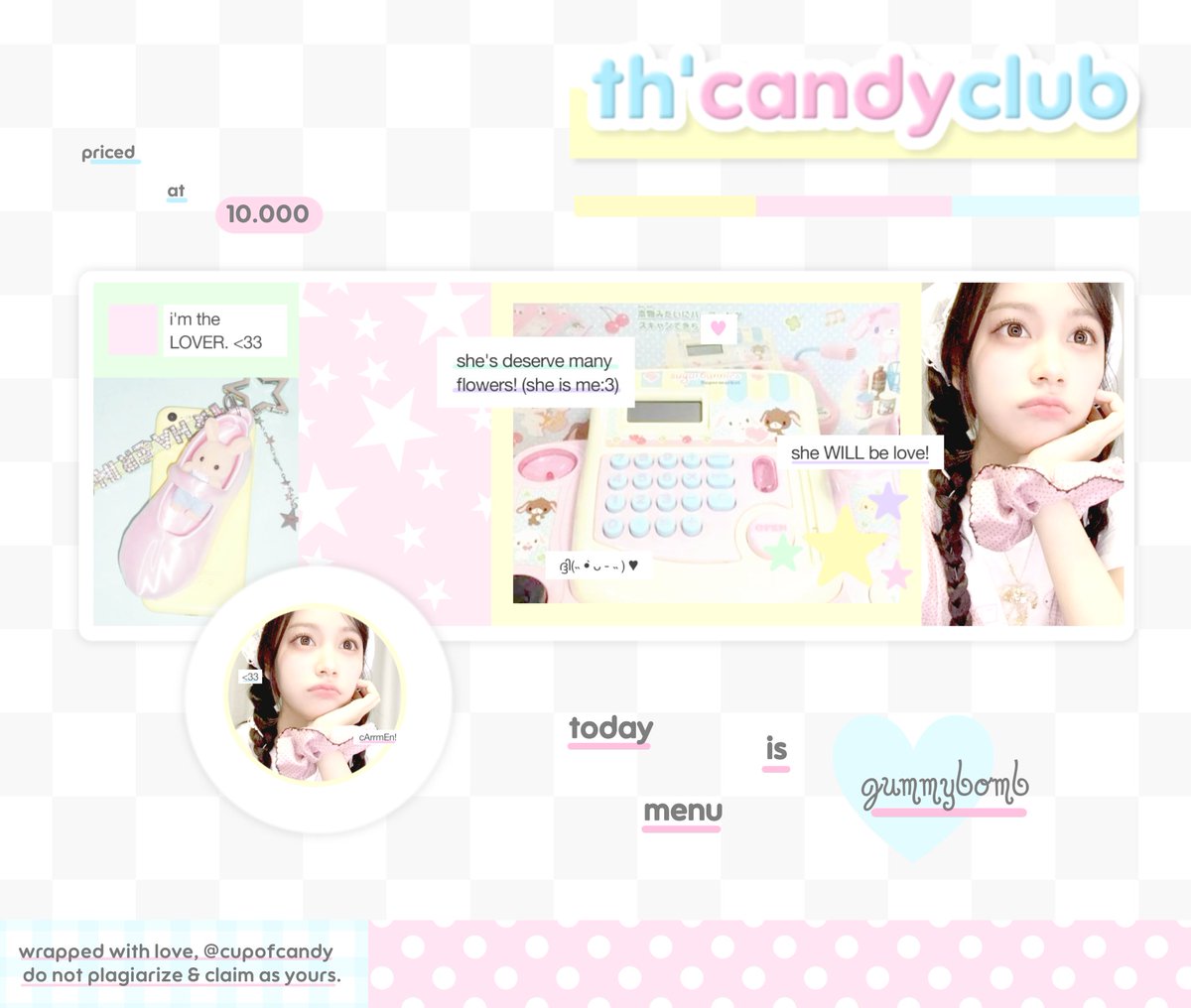CupOfCandy's tweet photo. 📮, help repost? ddankies! #zonauang   

hemnlllooooo!:3 kala bawa layout ready stock CARMEN, HAUM, MINJU update terbaru yang bisa dibawa pulang hanya https://t.co/ebN3iJZVXa! sila dm/tele untuk jemput, ia ദ്ദി(˵ •̀ ᴗ - ˵ ) ⭐️ https://t.co/iJr5lJJ5z7