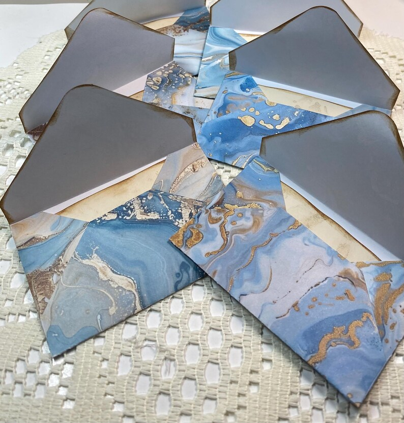 paperbeadboutiq's tweet photo. Handmade Mini Envelopes, Marbled Blue Gold, Junk Journal Ephemera, Set of 6
https://t.co/Ik7B8CWLIE #handmadeephemera #junkjournalephemera #minienvelopes #scrapbookembellishments https://t.co/JcQxyvhxzi