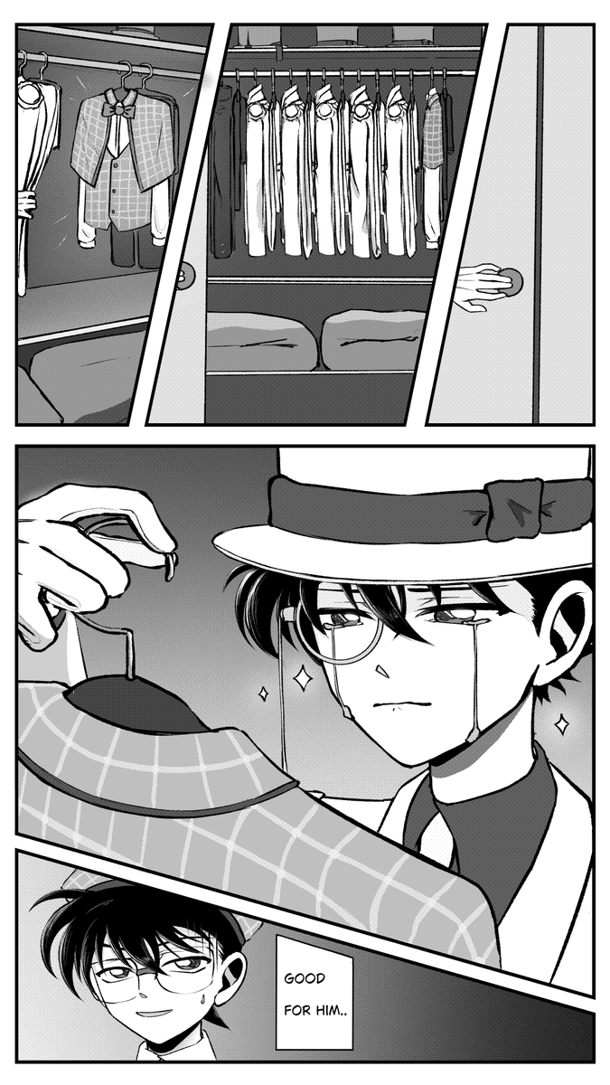 bandwagonnnnn's tweet photo. kaito kid who finally receives a new outfit..
#dcmk https://t.co/YfzWjiAav4