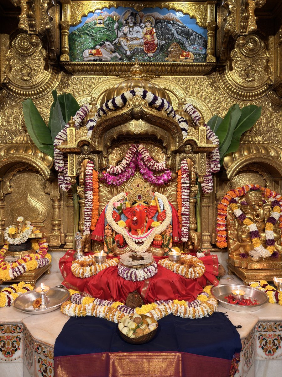 SVTMumbai's tweet photo. 🙏गणपती  बाप्पा मोरया 🌺मंगलमूर्ती मोरया 🙏१२/०९/२०२६
🙏Ganapati Bappa Moraya 🌺 Mangalmurti Moraya  🙏 12/09/2026 https://t.co/hLXy38xTcA