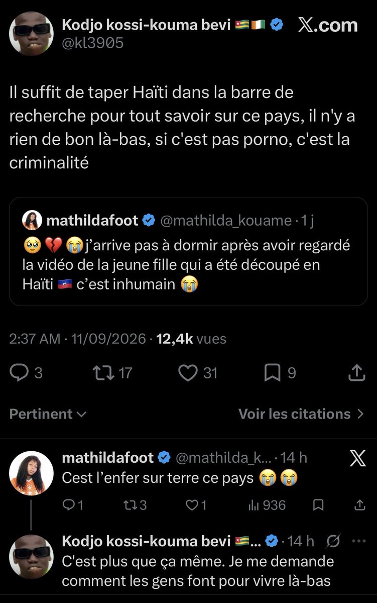 TheMuhfucka's tweet photo. @citoyendidier @pnh_officiel 
Jis kilè n ap fè menm yon ti sanblan ? https://t.co/KAuh9IYpIG