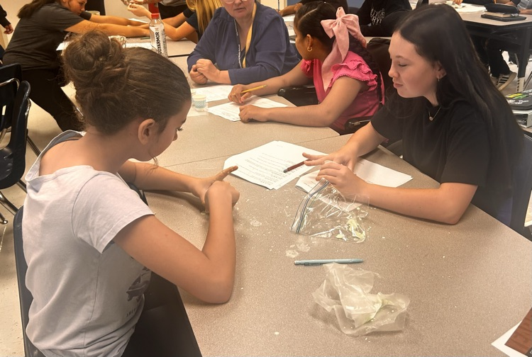 CMSGoBlue's tweet photo. What state of matter is the Monster Muck?  Students in Mr. Wilcox's science classes conducted several different tests to determine where Monster Muck fell. https://t.co/aEp3WM8M9V