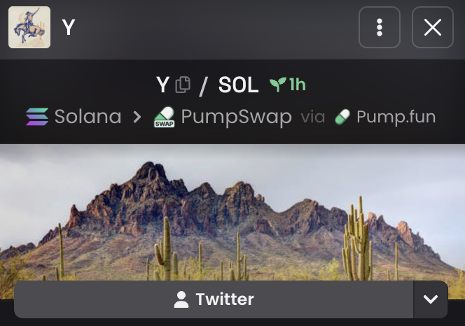 YallOnAll's tweet photo. Dexscreener has been updated, y'all. https://t.co/U9F1ktQ4l5