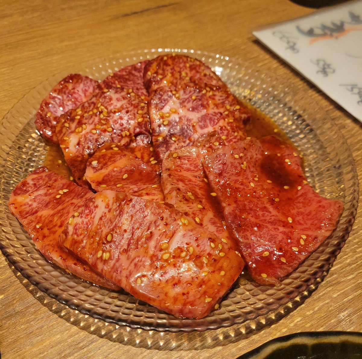 usatan_ra3's tweet photo. 後輩との華金焼肉、大成功でよかった🥰
美味しかった🥰 https://t.co/1XsnLPiesF