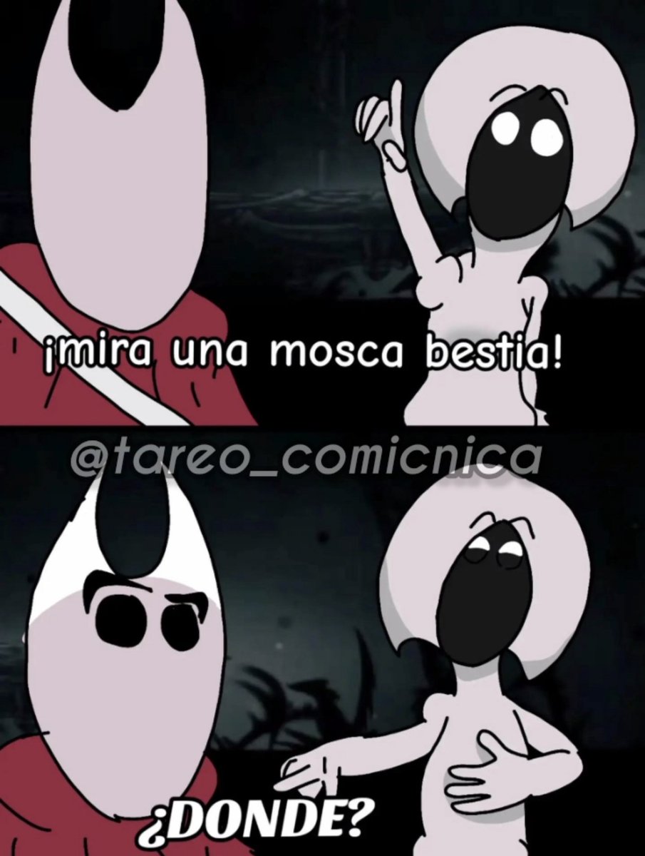ComunicaTa23733's tweet photo. Conversación que perfectamente pudieron tener Lace y Hornet al final de Silksong 

#Silksong #meme #SilksongLace #Hornet #hollowknight https://t.co/iDFGpBcr1I