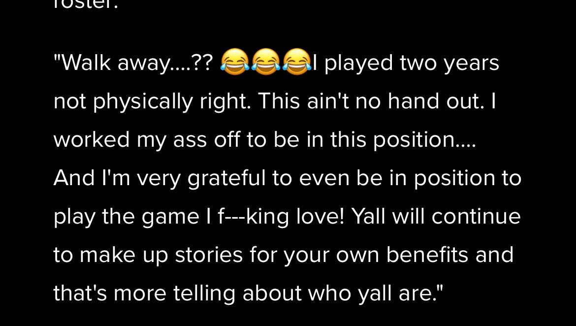 TyDaGoat00's tweet photo. @BleacherReport No need to read a article here yall go. https://t.co/QWNP7k3m4z