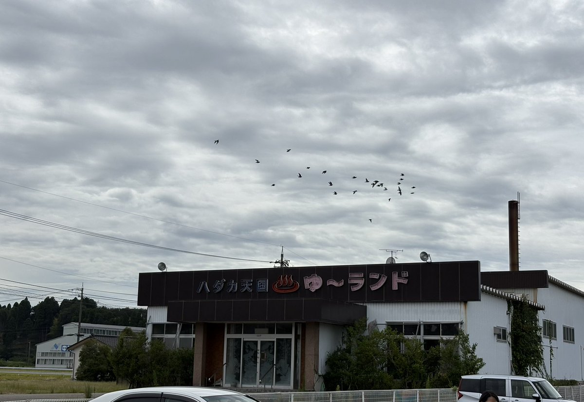 Sadowsky37's tweet photo. 先週の富山旅でたまたま通りかかった閉店サウナ『ハダカ天国ゆ〜ランド』 
未訪のまま閉店した『よつやのゆ』と同じぐらい惹かれる！！ https://t.co/eZGAIVWJlO