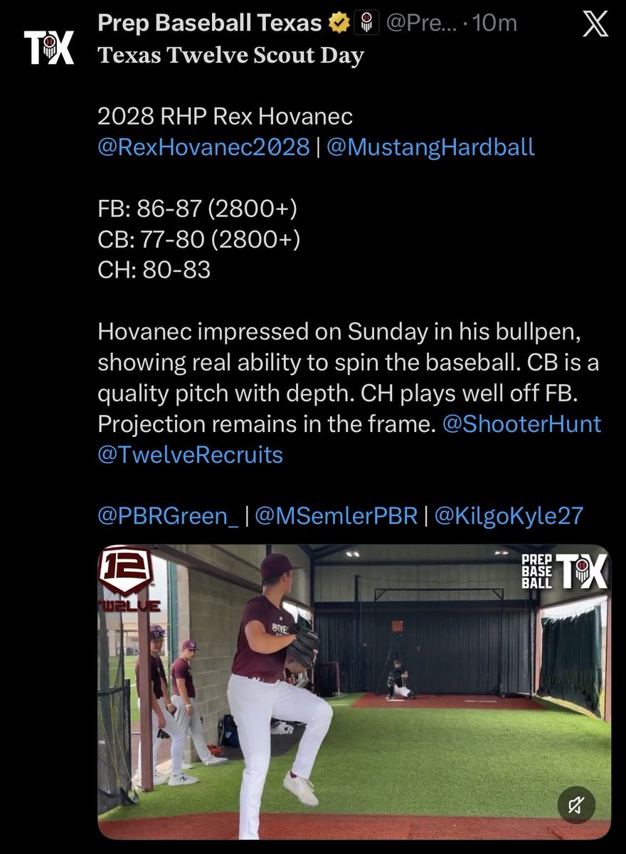 RexHovanec2028's tweet photo. Great start to the fall season. More to come. https://t.co/IcfzPG15Fm
