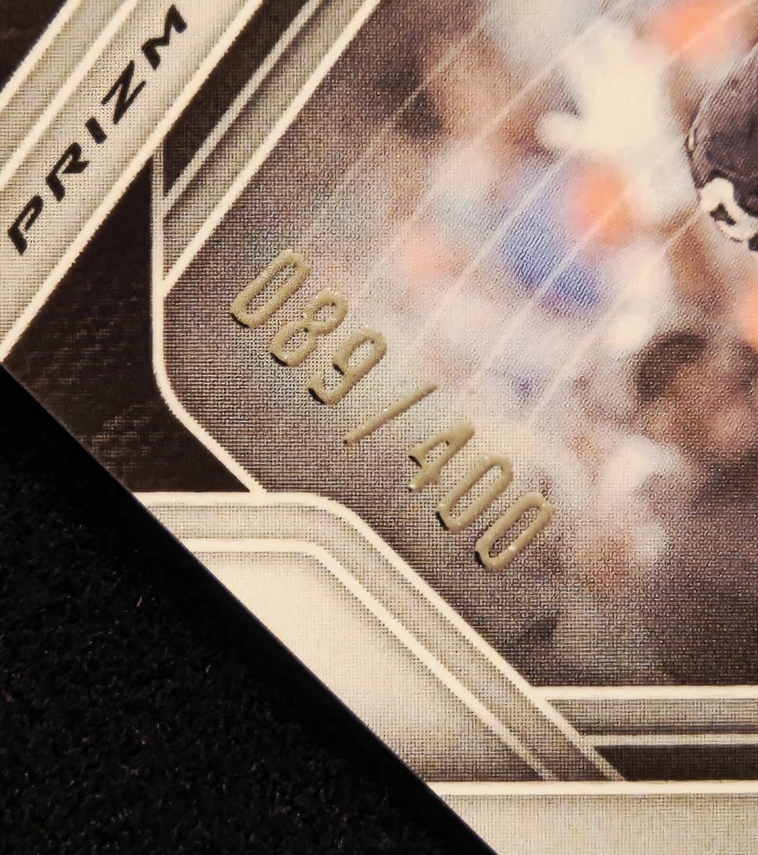 TheClassyCards's tweet photo. THE 2025 Brock Bowers Prizm Pandora Jersey # Match.  Get well soon!! 🤕 @raiders #thehobby https://t.co/3YpMO30XaE https://t.co/hSYPAkLVav