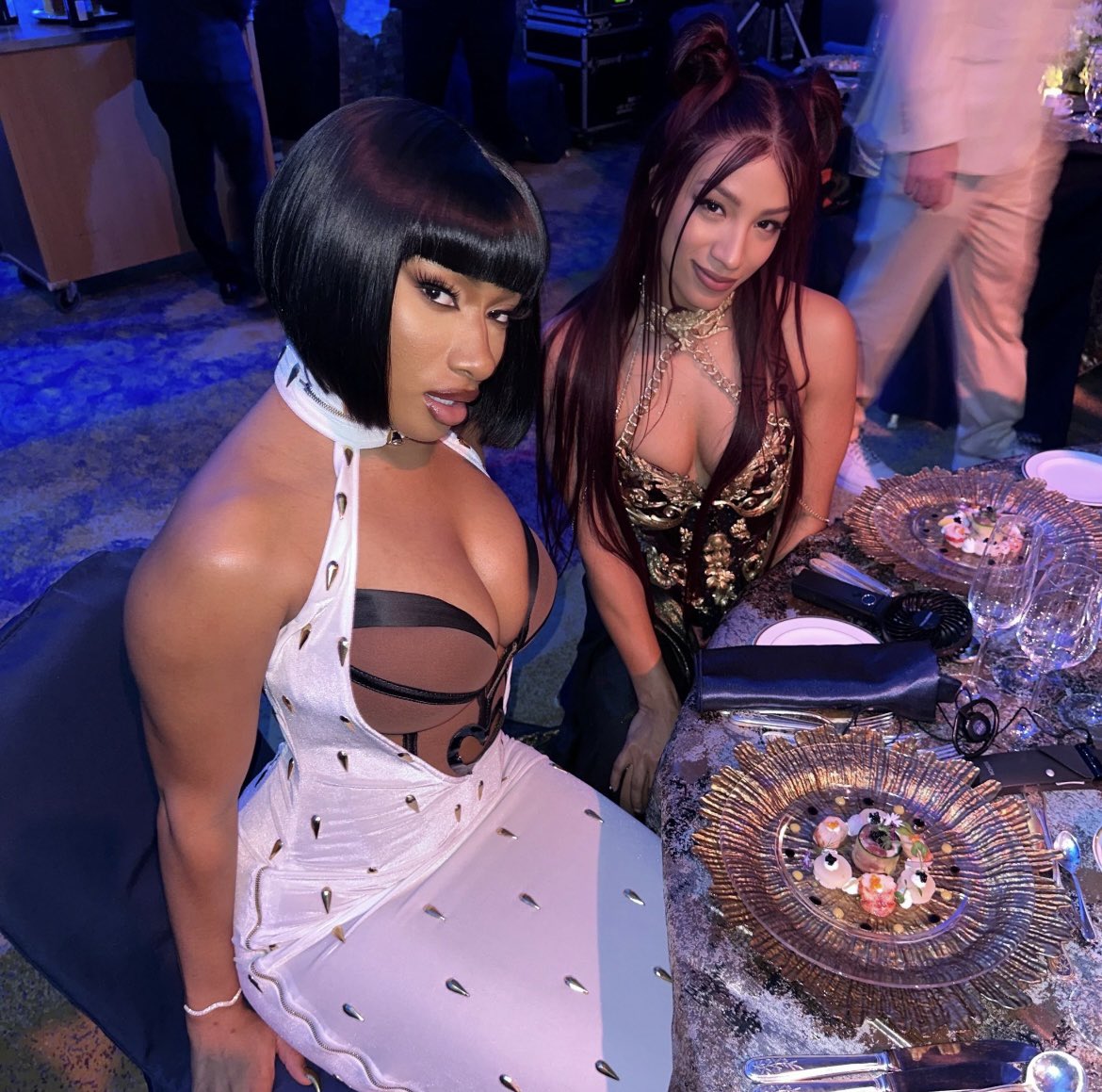 KrewMone's tweet photo. oh that collab between mercedes and megan thee stallion is so happening https://t.co/VcZv2yqFkN