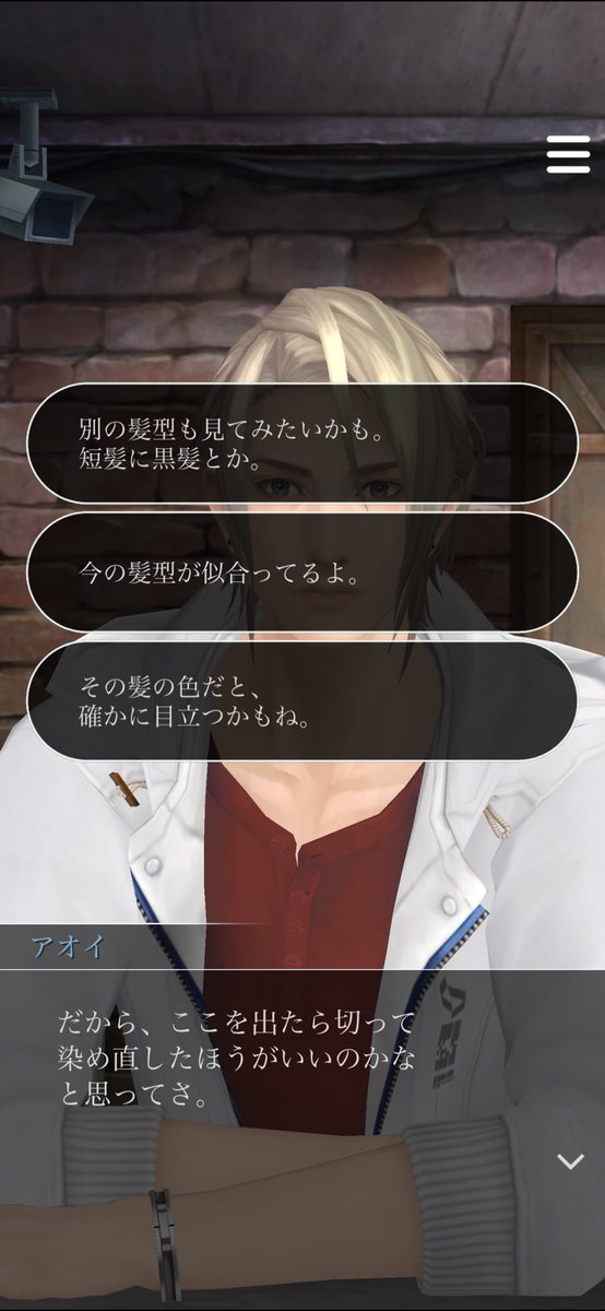 seahiveLab's tweet photo. #囚われのパルマ10周年リプレイ

3種類のendがあるのはハルト編でわかっていたので、
EP5の髪型３択でendスチル画像見が変わるのでは…⁈と深刻に悩んで選ぶ指が震えながら彷徨った思い出。
(冷静に考えれば坊主endがある訳がない)
　
#囚われのパルマ10年分の思い出 https://t.co/bTcHeuMdAN