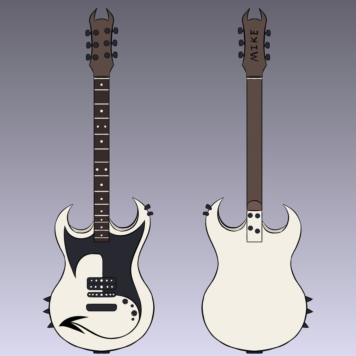 Pixinandwixin's tweet photo. Mike Ref sheet!🎸
(Markus' Guitar! heh i loved the first drawing I did of him and had to make a ref sheet!)
#eddsworld https://t.co/HyRWBAJrXu