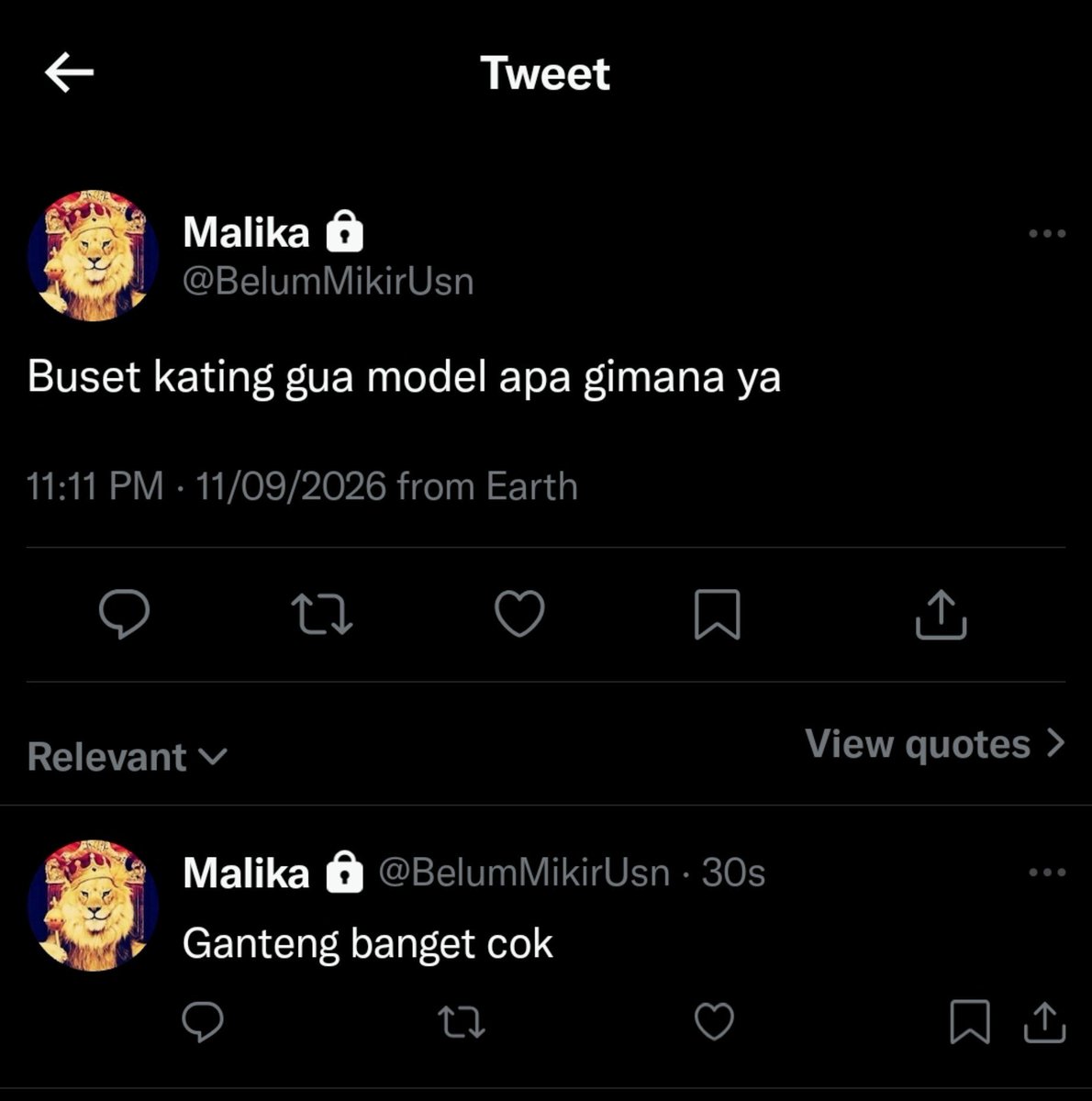 lesbigagal's tweet photo. #MarJames few tweets au. https://t.co/56NGUIaLHf