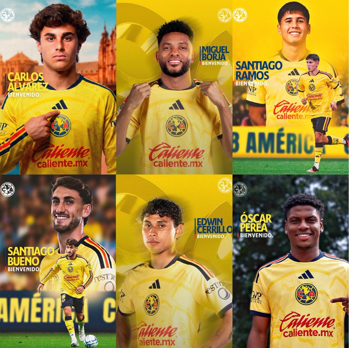 tudimebeto's tweet photo. Tienes que ser 100% honesto, ¿qué te parecen los refuerzos del Club América?🦅 https://t.co/gsMGPrCMjM