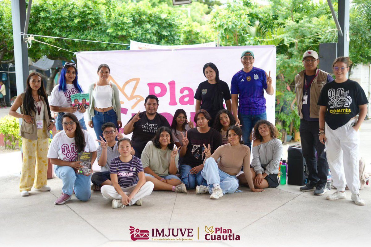 imjuvemx's tweet photo. En la Colonia Plan de Ayala seguimos construyendo comunidad. 🤝✨

Como parte del Plan Cuautla, realizamos una jornada de actividades donde las juventudes y la comunidad se encontraron para dialogar, leer, crear y convivir. https://t.co/GuN75xajbP