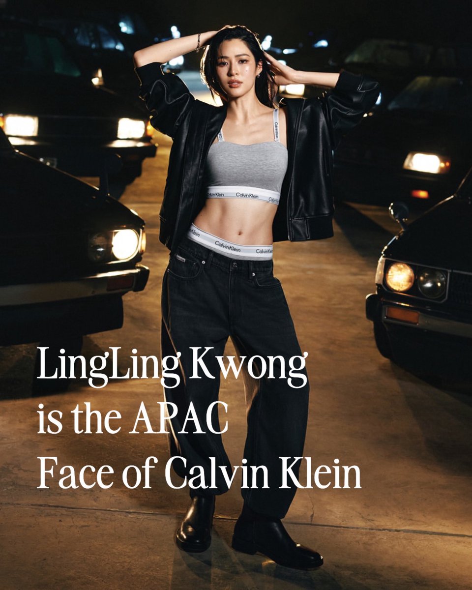 KMayaKwangbae's tweet photo. ยินดีกับความสำเร็จอีกก้าวของพี่หลิงด้วย👏🏻
2/2/2026 the APAC face of CalvinKlein
12/9/2026 CalvinKlein APAC Ambassador

#CalvinKleinSS27xLINGLING #CalvinKleinSS27 #NYFW  #CalvinKlein  @CalvinKlein @linglingsirilak https://t.co/mezLOekJ8z
