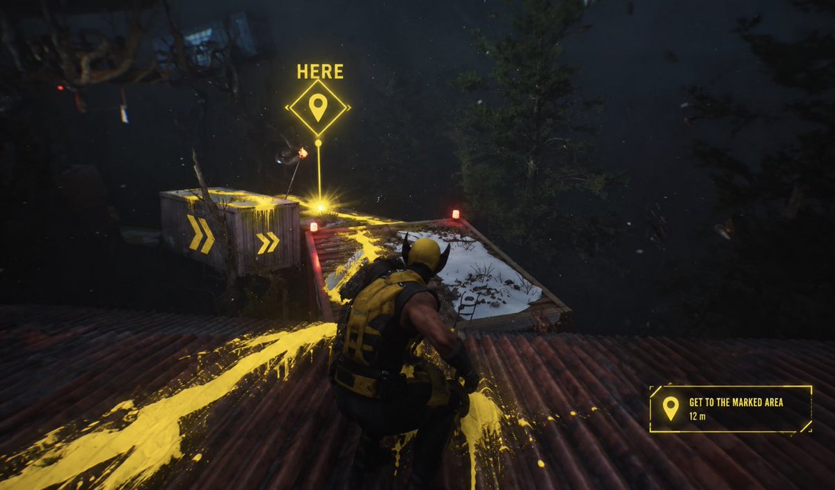 FiscussingDish_'s tweet photo. New look at ”navigation cues” in the new ’WOLVERINE’ game.

(Source: @PlayStation) https://t.co/wqbDQxQ2G3