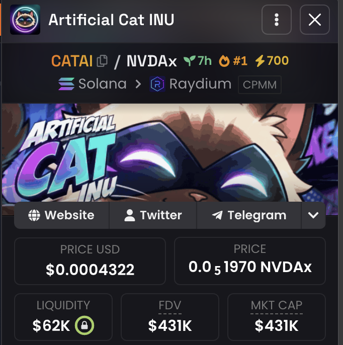 GuoShenCN7's tweet photo. I get it

A lot of u don't have the funds to bet big on solana:BGU4TfDLpV1JeJGXVgSbZkLSRxgAzcsQci1vEbaWJVcm

So here's my win-win deal:

• Interact with all solana:BGU4TfDLpV1JeJGXVgSbZkLSRxgAzcsQci1vEbaWJVcm tweets (like/rt/comment)

• I'll give away $300-500 in solana:BGU4TfDLpV1JeJGXVgSbZkLSRxgAzcsQci1vEbaWJVcm DAILY to several most active supporters

This way, u build a solid catai bag, catai hits $10 Million faster, and everyone's happy

I'll post all transaction proofs here too

Note: Don't just beg in the comments. Write something meaningful about #CATAI, and I'll notice u when I decide who gets the rewards

First rewards will be sent in an hour !