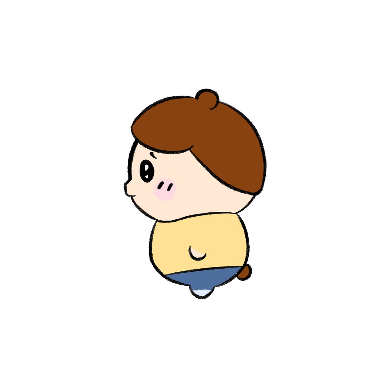 sleepyL0's tweet photo. I saw someone comparing Morty's profile to Chikawa's ♡(˃͈ ˂͈ )

"Oh geez Rick, you turned me into a Chikawa :c"

(Drawing Morty's hair is freaking hard for someone who can't draw) https://t.co/sC498yMSqE