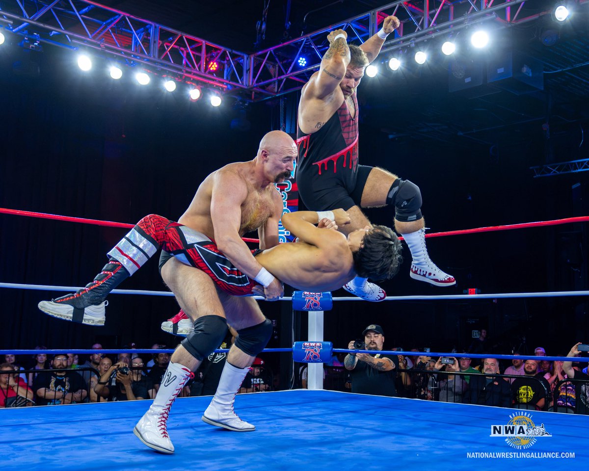 nwa's tweet photo. 𝙏𝙃𝙀 𝙉𝙐𝙈𝘽𝙀𝙍𝙎 𝘼𝙍𝙀 𝙄𝙉
Sinclair touts viewership records for 𝙉𝙒𝘼 𝙋𝙊𝙒𝙀𝙍𝙍𝙍 simulcast on Comet and CHARGE.

Last week’s episode of 𝙉𝙒𝘼 𝙋𝙊𝙒𝙀𝙍𝙍𝙍 reached 426,000 P2+ — its highest level since launch.

The episode was headlined by an NWA 78 triple-threat Main Event! “La Princesa” @TiffanyNieves_ retained her NWA World Women’s Title against @RealNMarkova and The Giant @GrettaWrestler. 

The hard-hitting action also saw The Hardway successfully defend their NWA U.S. Tag Titles, @DaisyKillNWA win a Dog Collar Match against Eric Smalls, and @Thomas_Latimer_ and @alexhammerstone best @DaBlackPope and @really_mims.

𝙉𝙒𝘼 𝙋𝙊𝙒𝙀𝙍𝙍𝙍 is on FREE TV with even MORE ways to watch!

New episodes air on @WatchComet AND @WatchCHARGE every Saturday, 4 PM (3 PM CT).

This week, Comet airs a special 𝙉𝙒𝘼 𝙋𝙊𝙒𝙀𝙍𝙍𝙍 8PM Primetime encore!