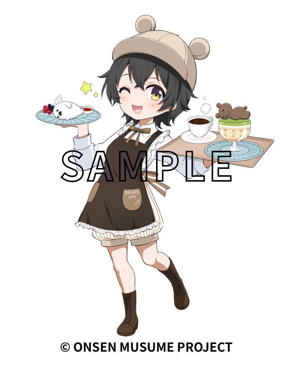 Tanupanline's tweet photo. 温泉むすめ
かみのやま庵ちゃん
BEARS caffeバージョン

缶バッジ、アクスタの2商品あります

発売情報はまた後日

#温泉むすめ https://t.co/joFuoEeZ4U