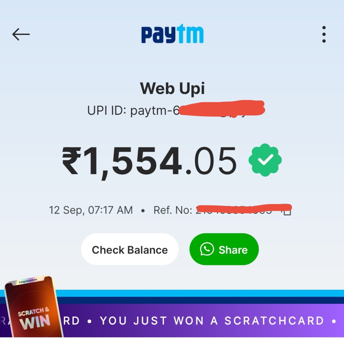 CEOofGMC's tweet photo. Next level fraud is going on @IRCTCofficial 
I tried more than 100 times morning till evening to reach out to payment page on next morning and guess what happened, payment deducted ticket not booked that too not for tatkal. It's regular

Stop scam 😤 
@RailMinIndia @RailwaySeva https://t.co/I8TJE6PE1h