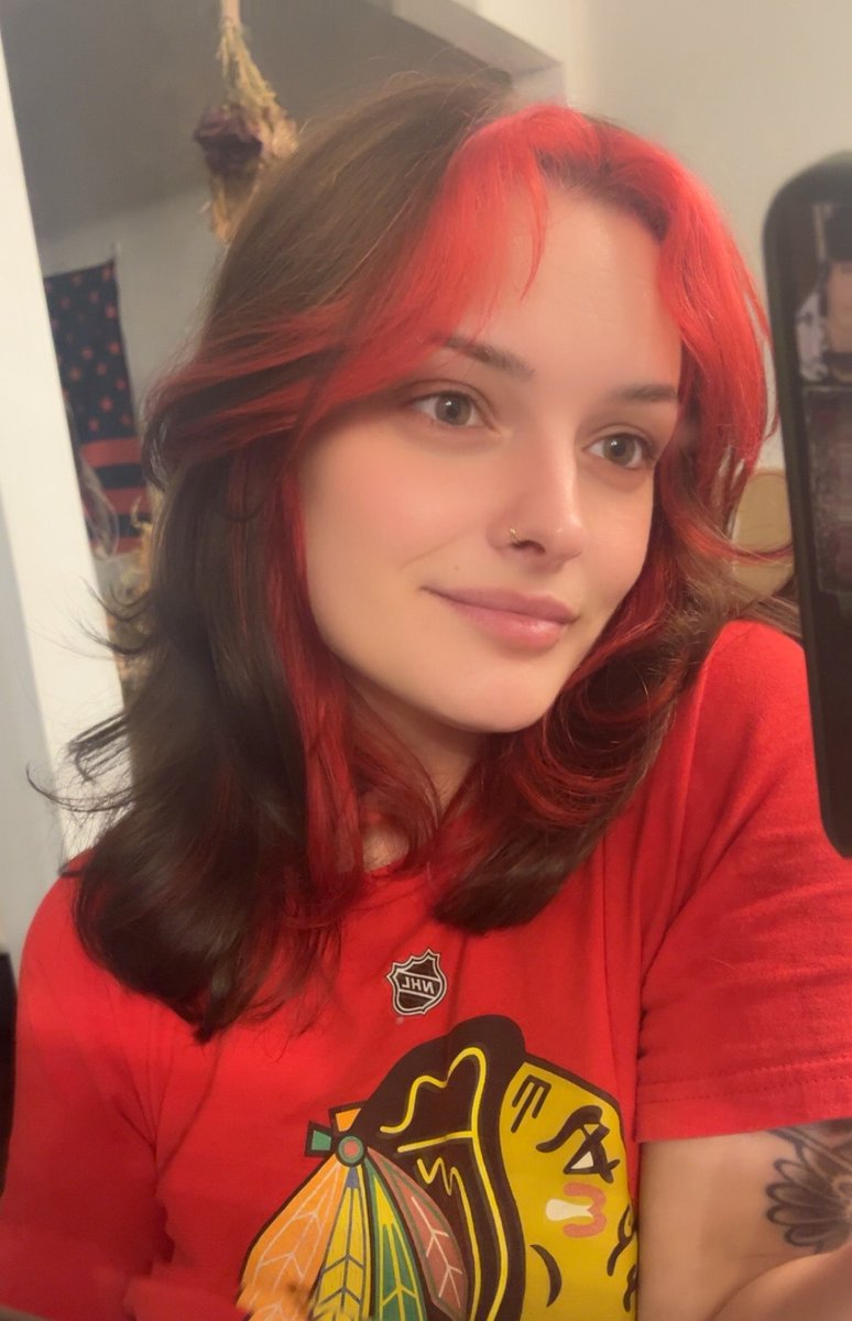 heyd0_'s tweet photo. I wanted to dye my hair a more “work appropriate” color since I’ll be on site with my director every day next week - it came out this color instead. 
At least I’ll look cool when I get written up 🥰 https://t.co/LYx7WTSPJw