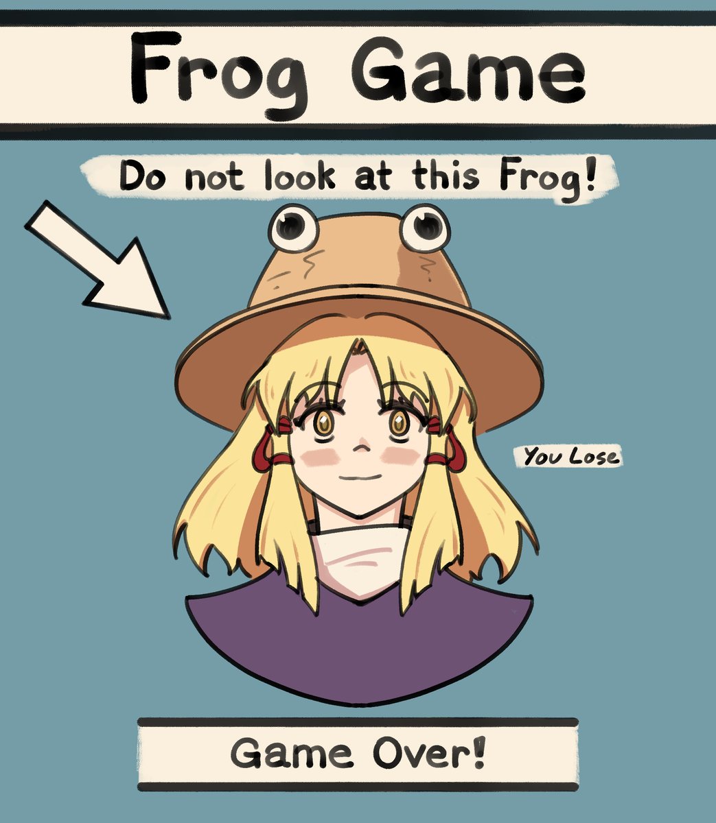 Chuunimaru's tweet photo. Frog Game https://t.co/bCh8qGV9Ns