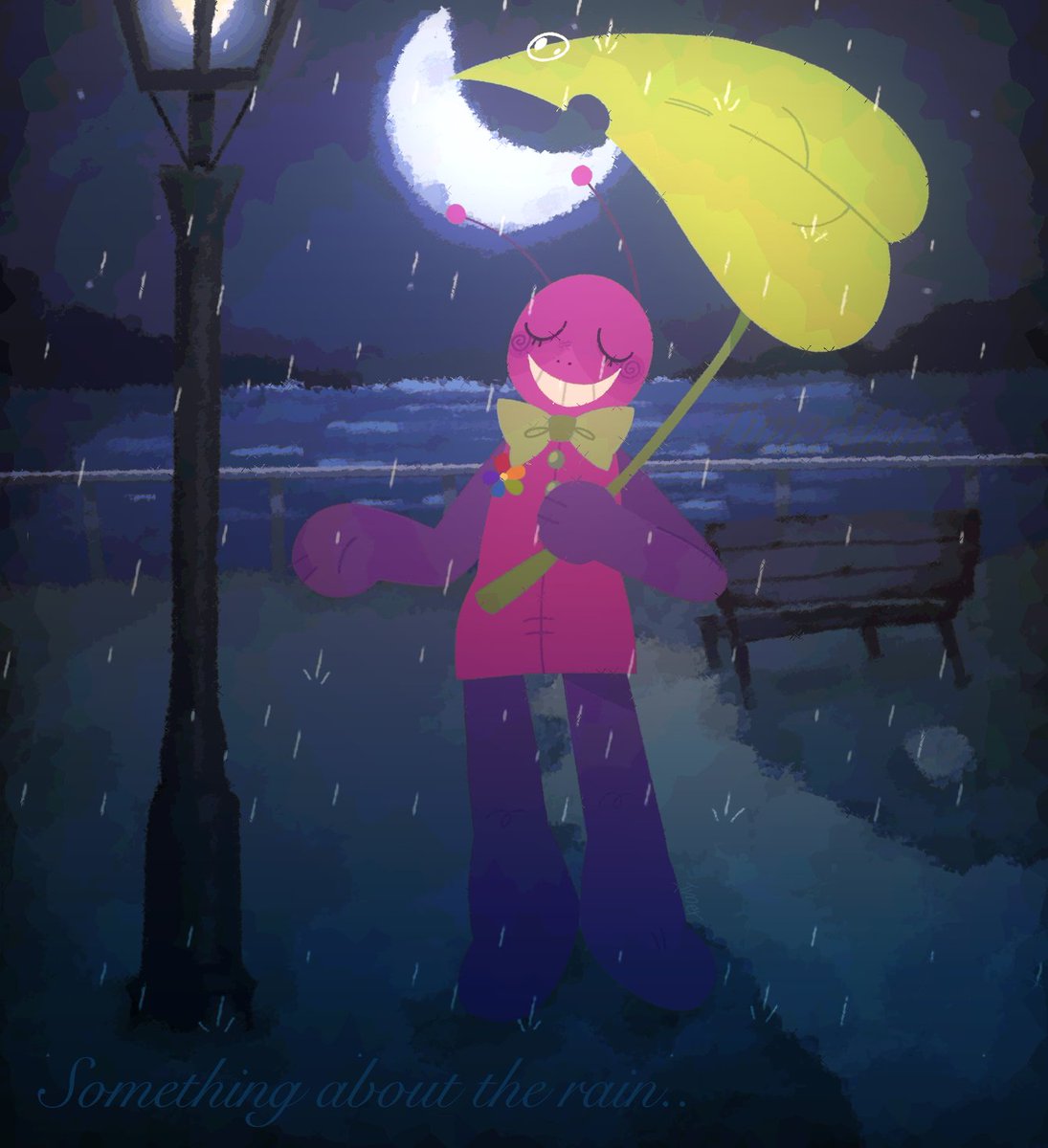 TimerManic's tweet photo. I finished it I don't like it but I finished it
get out the rain stupid
#bugbo #bugbofanart #fanart #stupid https://t.co/OQibBaSebN