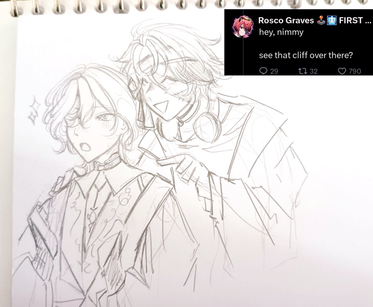 CIlkiy_'s tweet photo. Someone please get this senpai away from him 
#BobRosco #Canversea https://t.co/m2tG1OP9bG
