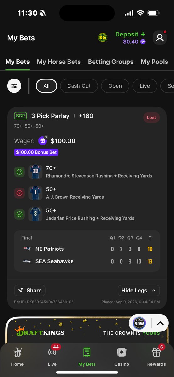 kurt_neil24's tweet photo. @DK_Assist I’ll take that as a no smh @DK_Assist.
Taking my talents elsewhere https://t.co/7xSFTGPAqk