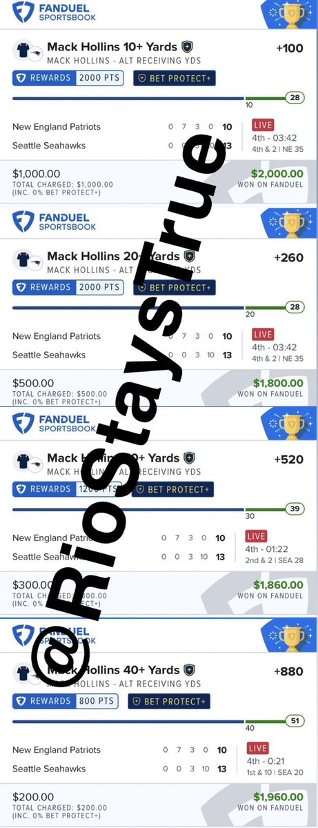 RioStaysTrue's tweet photo. Mack Hollins for $5,000+ BANG ✅✅✅

Who needs $100 let me know ASAP⬇️ https://t.co/ese65uJH9B
