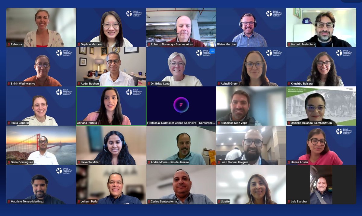 grspartnership's tweet photo. The learning journey continues for the 2026 #RSELC cohort.

In their latest webinar, participants explored the Safe System Approach, Vision Zero, the SDGs and key global road safety frameworks, building a strong foundation ahead of the in-person phase.
#RoadSafety #GRSLI #BIGRS https://t.co/1yzq7O2mXM