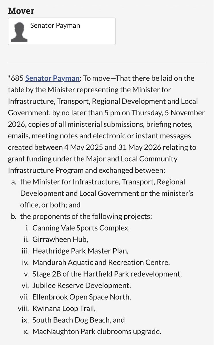 SenatorPayman tweet picture