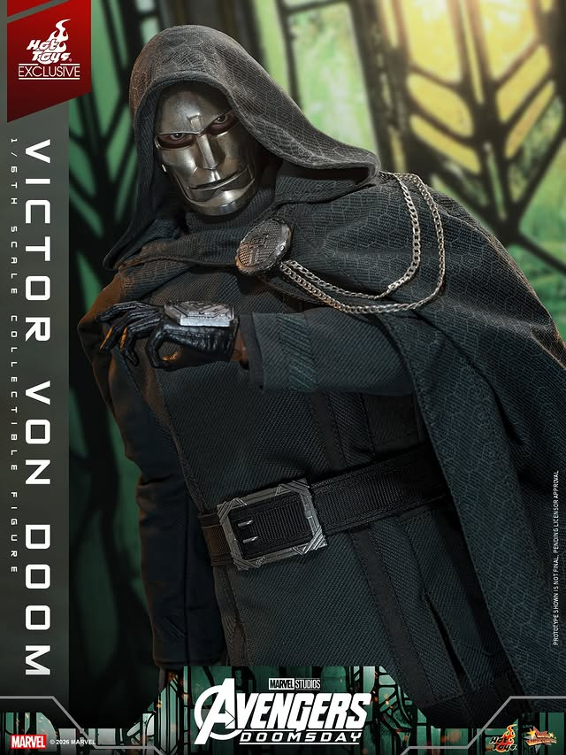marvel_updat3s's tweet photo. New look at Hot Toys’ Doctor Doom figure for ‘AVENGERS: DOOMSDAY’ https://t.co/nJOkkRbbWs