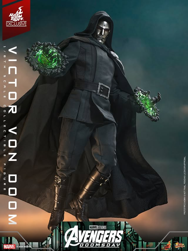 marvel_updat3s's tweet photo. New look at Hot Toys’ Doctor Doom figure for ‘AVENGERS: DOOMSDAY’ https://t.co/nJOkkRbbWs